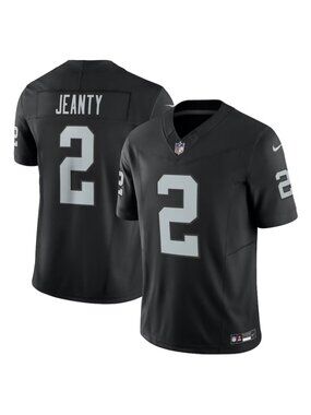 Youths Kids Ashton Jeanty Black Stitched Jersey Vapor